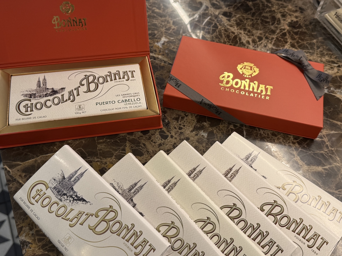 BONNAT ボナ／チョコレートタブレット パンデピス ノワール